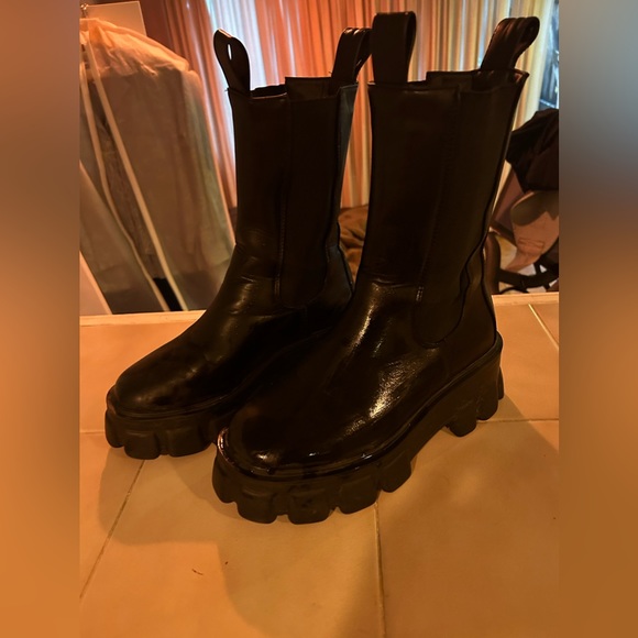 Black Combat Boots 🖤 READYSALTED from Amazon - Picture 4 of 8